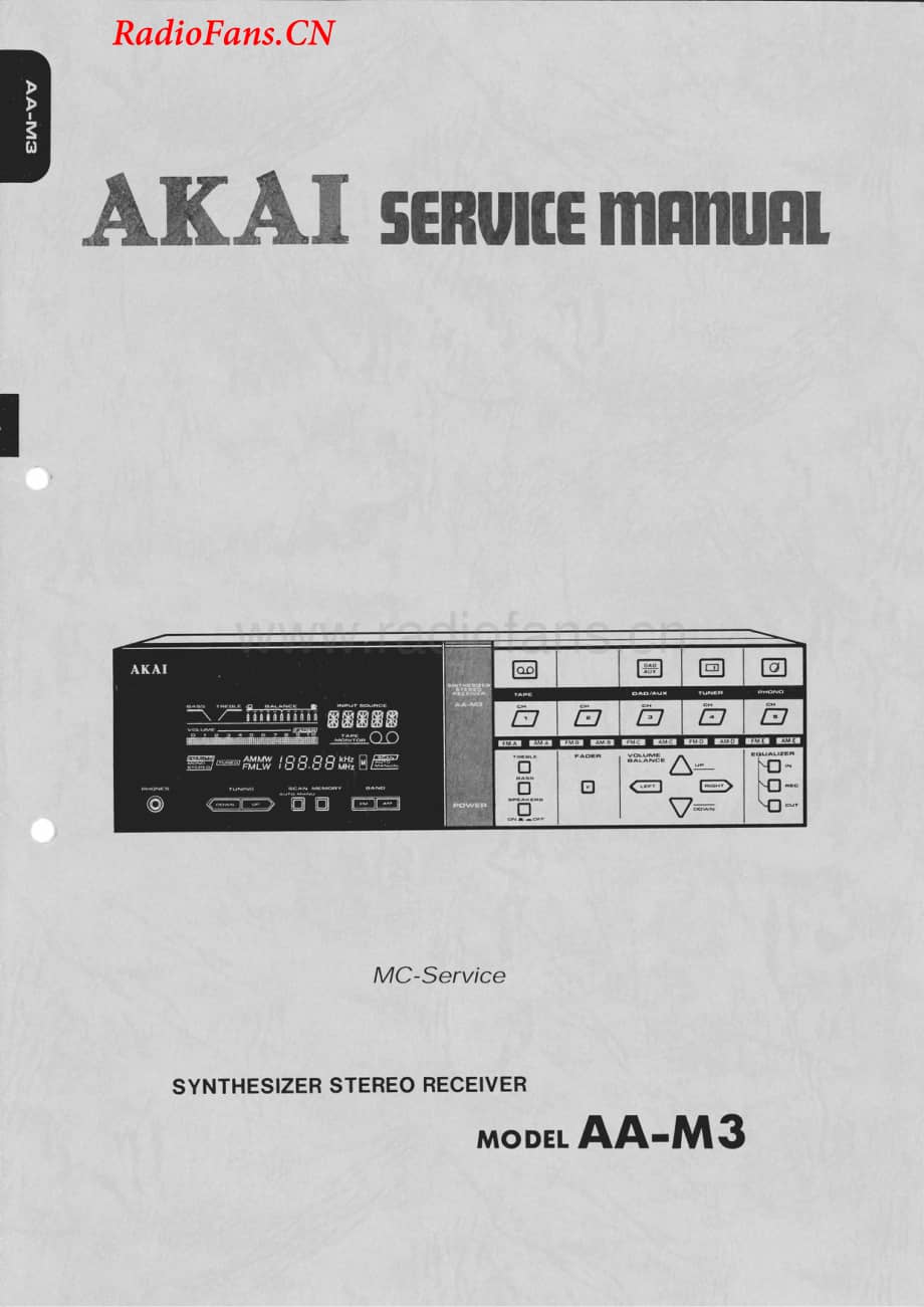 Akai-AAM35-rec-sm维修电路图 手册.pdf_第1页