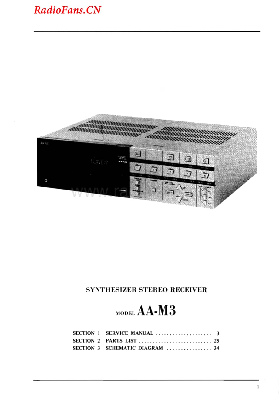 Akai-AAM35-rec-sm维修电路图 手册.pdf_第2页