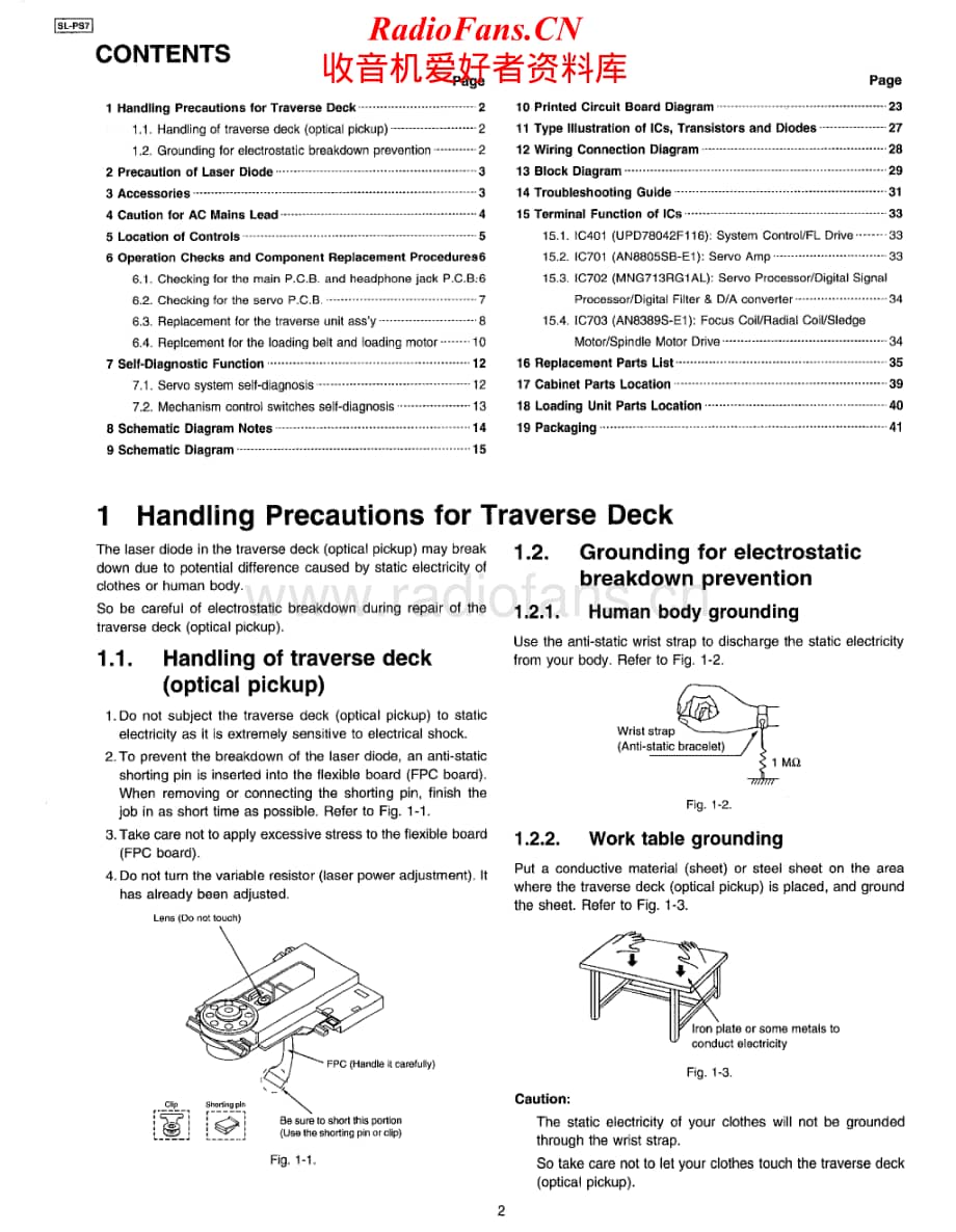 Technics-SLPS-7-Service-Manual电路原理图.pdf_第2页