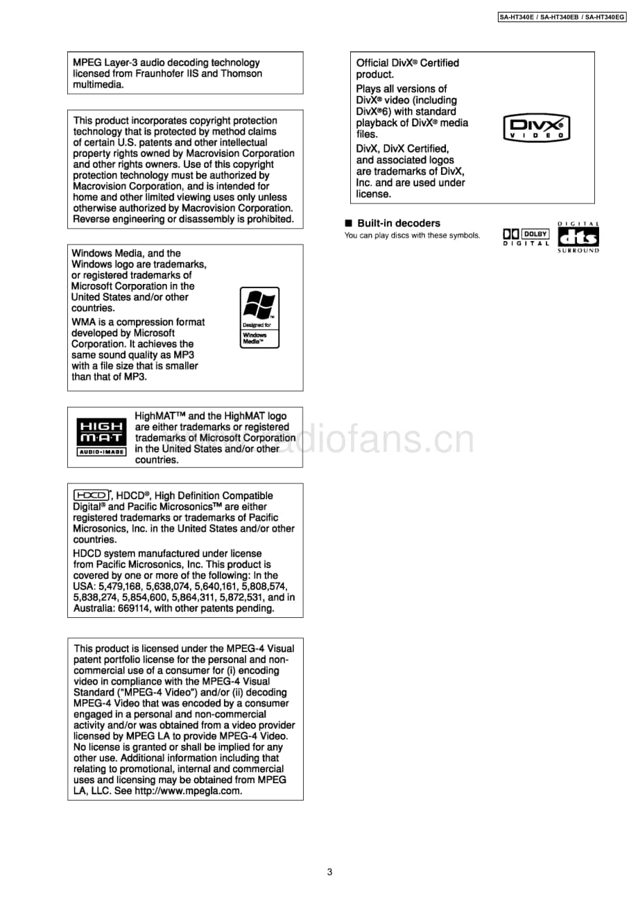 Technics-SAHT-340E-340EB-340-EG-Service-Manual (1)电路原理图.pdf_第3页