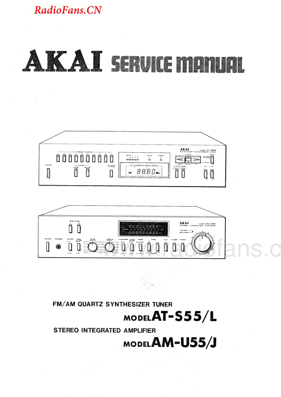 Akai-ATS55-tun-sm维修电路图 手册.pdf_第1页