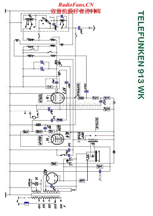 Telefunken-913-WK-Schematic (1)电路原理图.pdf