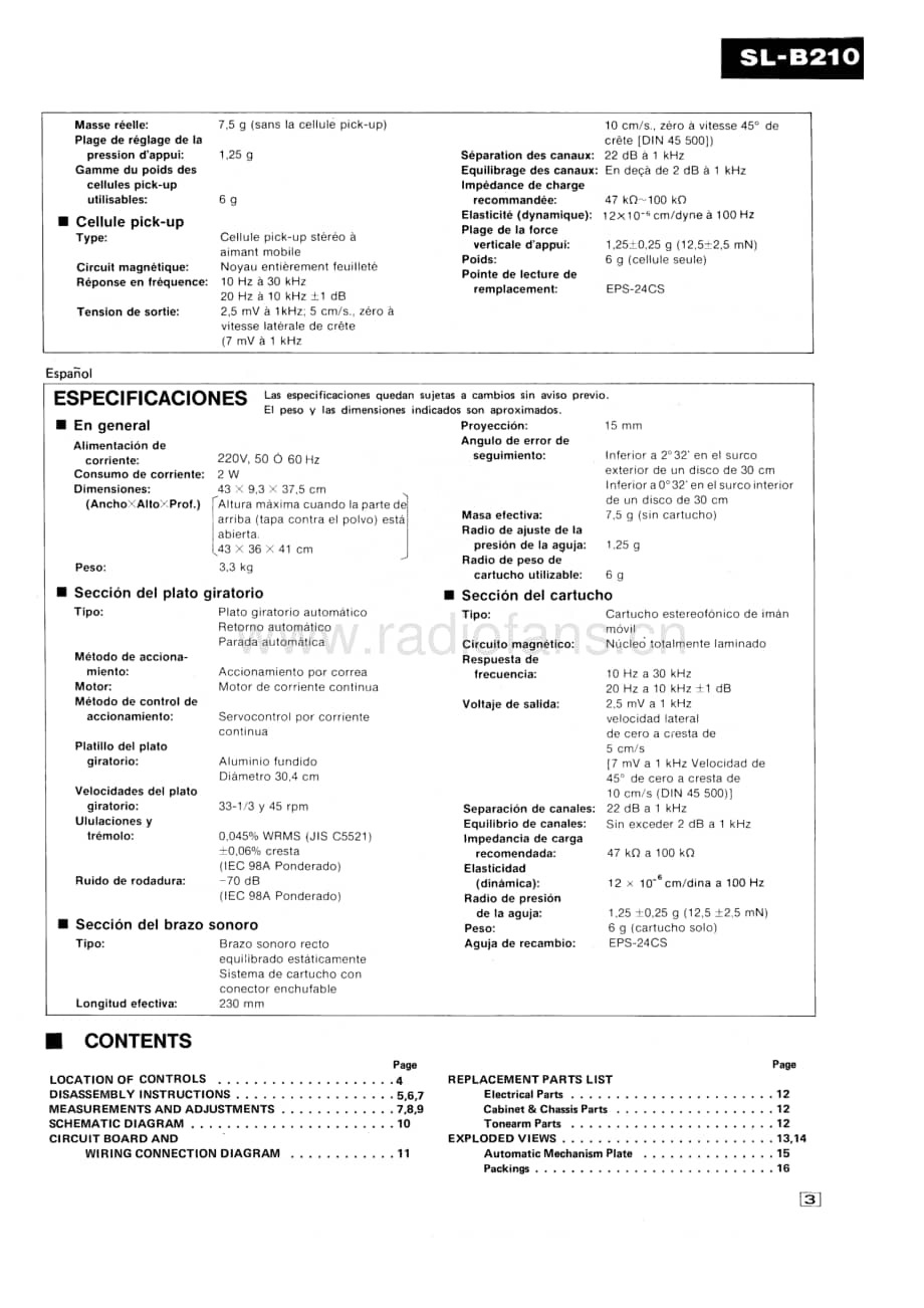 Technics-SLB-210-Service-Manual电路原理图.pdf_第3页