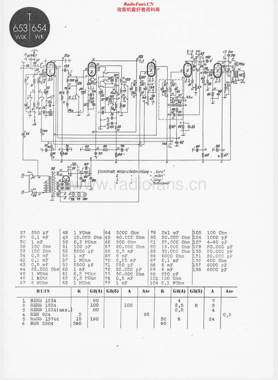 Telefunken-653-WLK-Schematic电路原理图.pdf_第1页