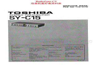 Toshiba-SY-C15-Service-Manual电路原理图.pdf