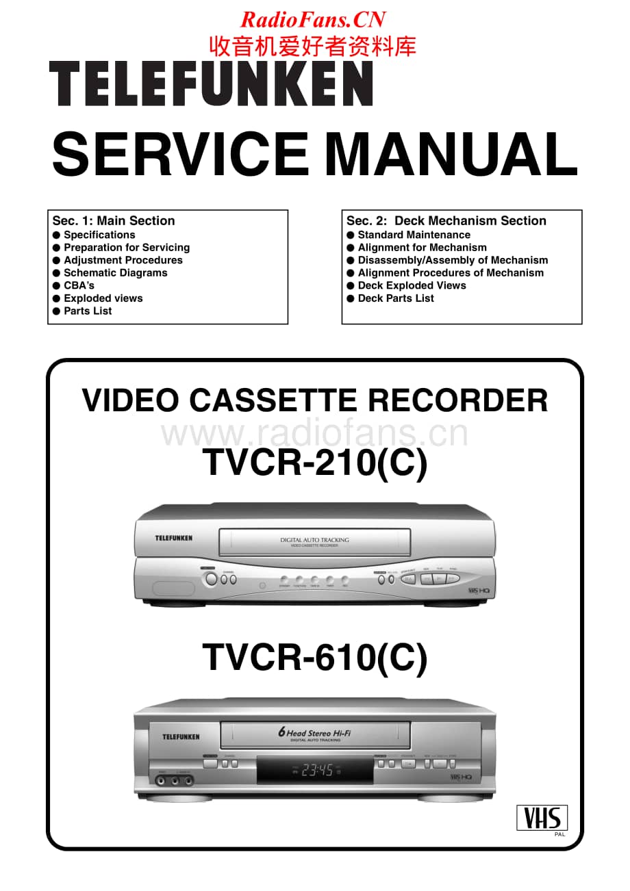 Telefunken-TV-CR210-C-TV-CR610-C-Service-Manual电路原理图.pdf_第1页