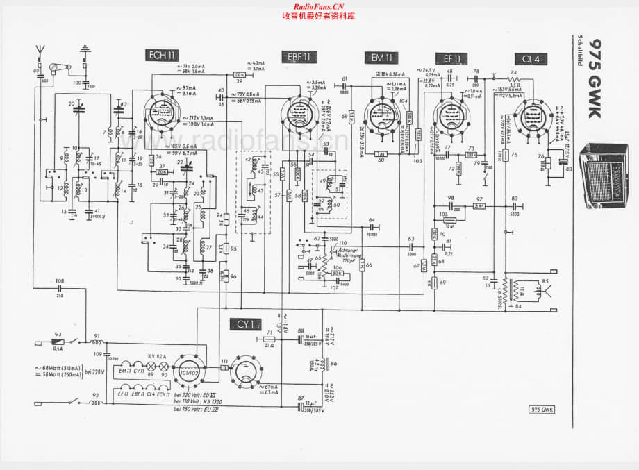 Telefunken-975-GWK-Schematic-2电路原理图.pdf_第1页