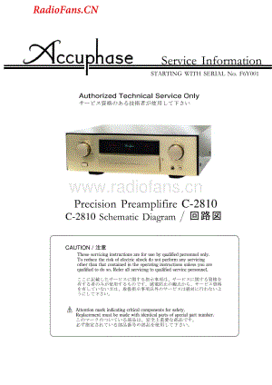 Accuphase-C2810-pre-sm维修电路图 手册.pdf