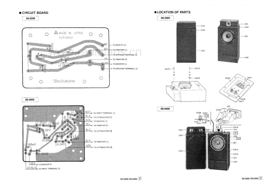 Technics-SB-5000-SB-6000-Service-Manual电路原理图.pdf_第3页