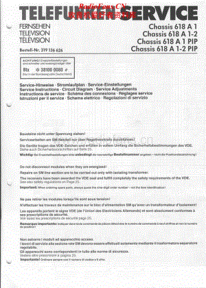 Telefunken-618-A1-PIP-Service-Manual电路原理图.pdf