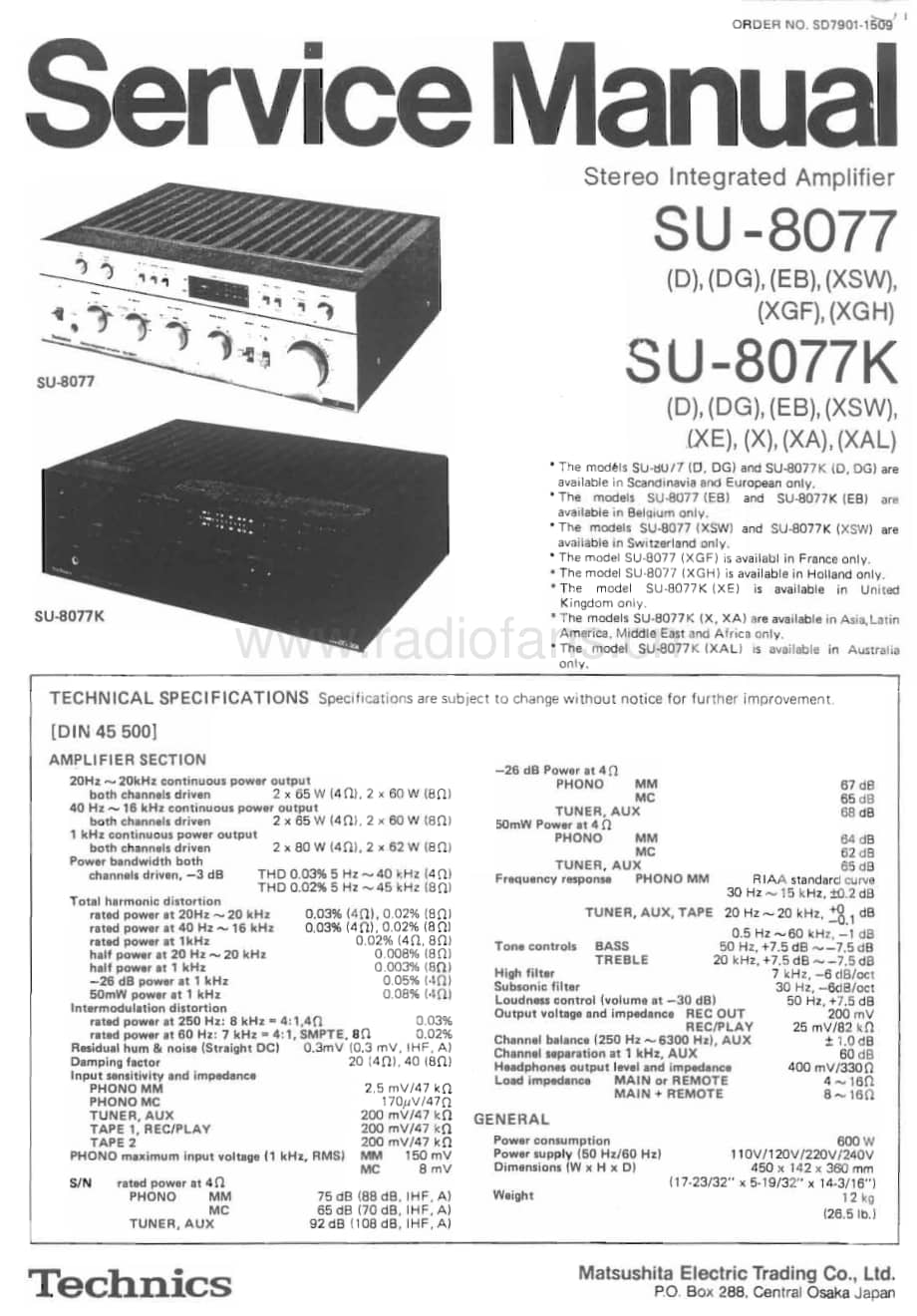 Technics-SU-8077-Service-Manual电路原理图.pdf_第1页