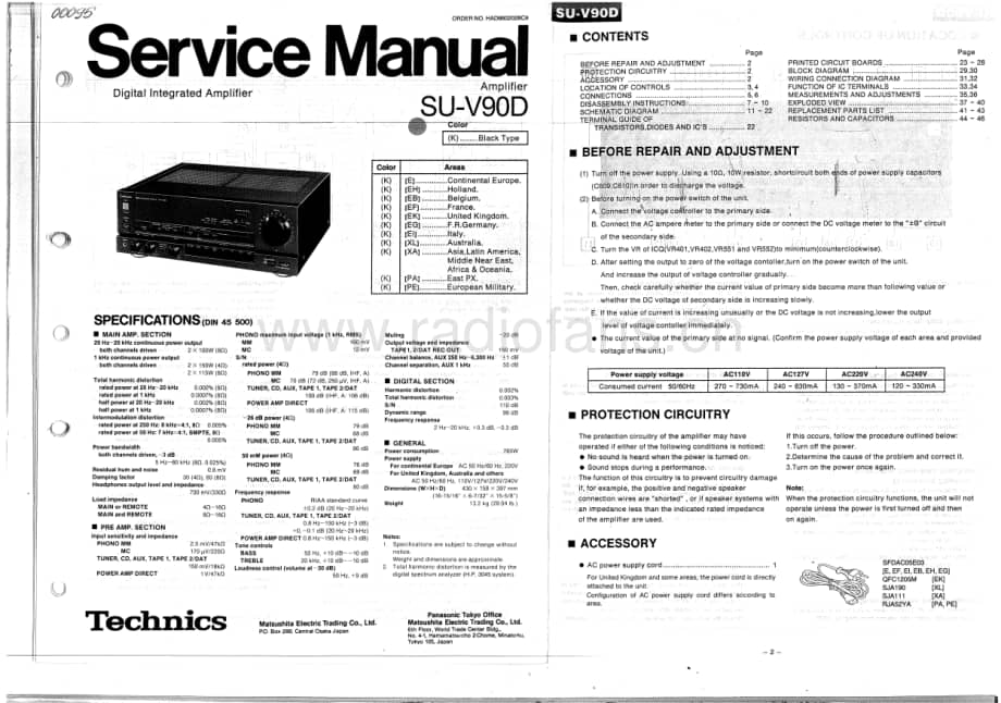 Technics-SUV-90-D-Service-Manual电路原理图.pdf_第1页