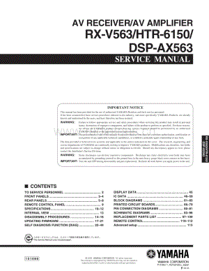 Yamaha-RXV-563-Service-Manual-Part-1电路原理图.pdf