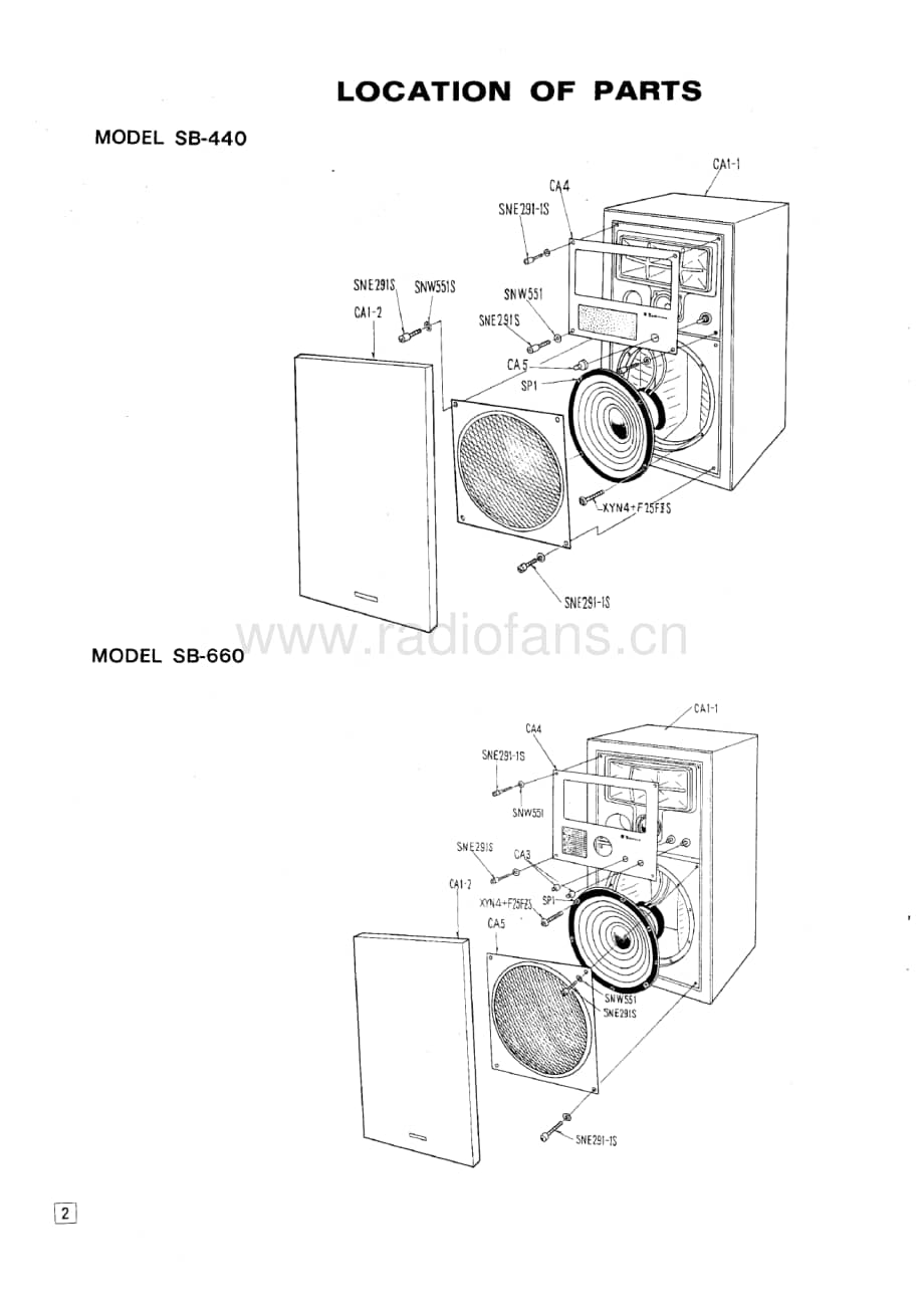 Technics-SB-440-SB-660-Service-Manual电路原理图.pdf_第2页