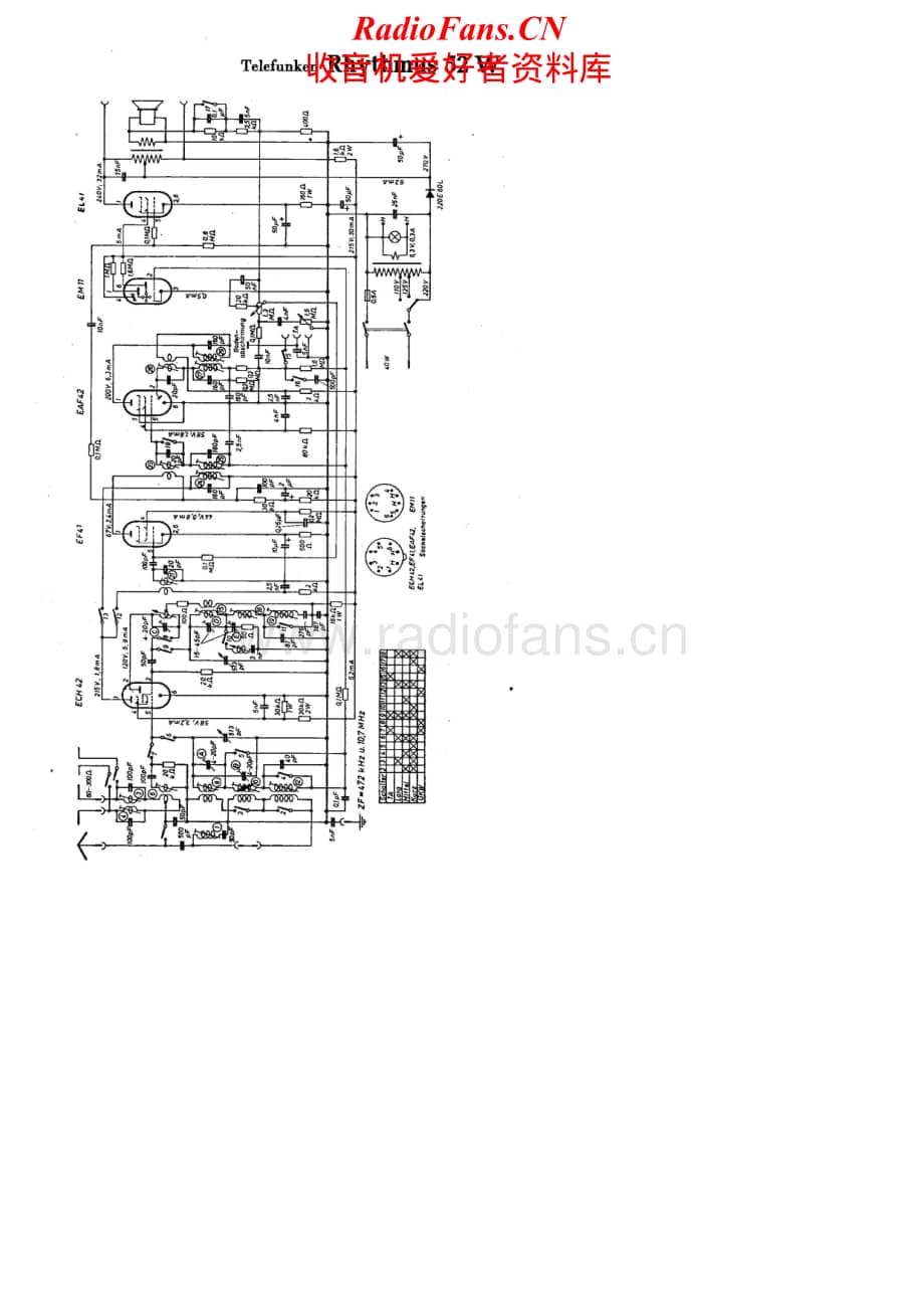 Telefunken-Rhythmus-52-W-Schematic电路原理图.pdf_第1页