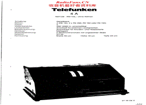Telefunken-4A-Schematic电路原理图.pdf
