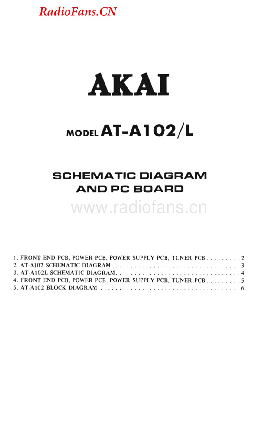 Akai-ATA102-tun-sch维修电路图 手册.pdf_第1页