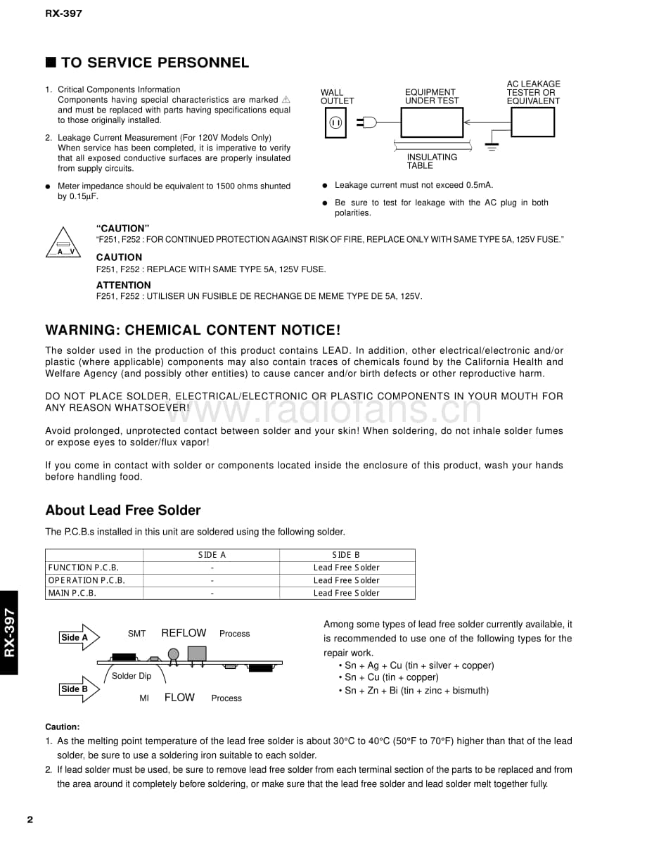 Yamaha-RX-397-Service-Manual电路原理图.pdf_第2页