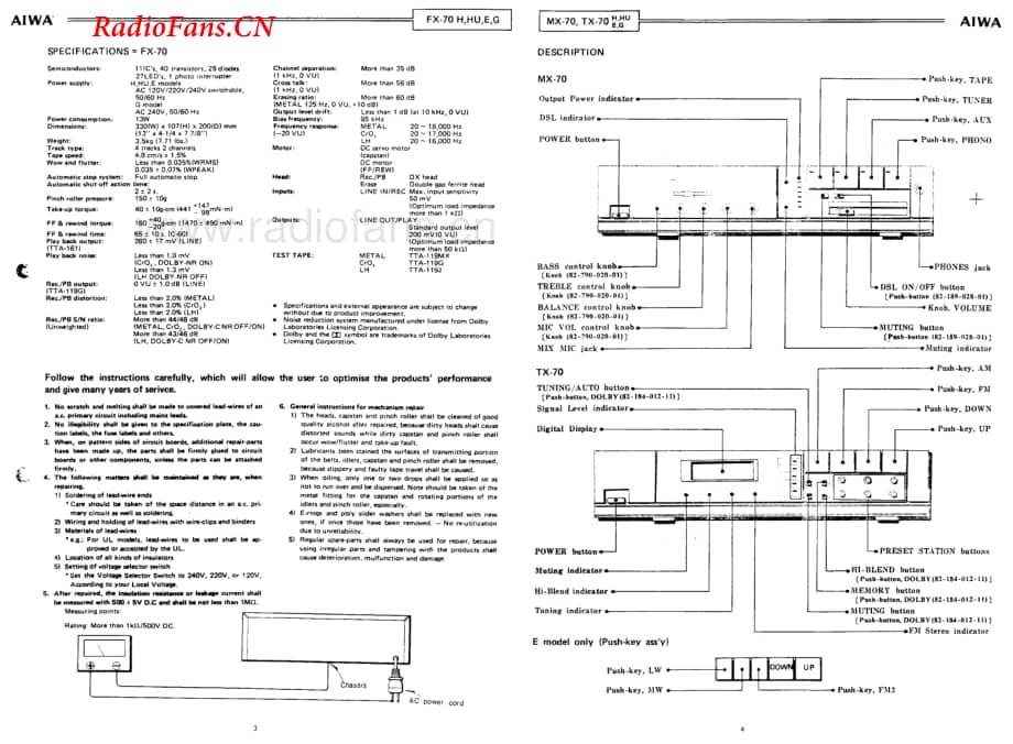 Aiwa-TX70-tun-sm维修电路图 手册.pdf_第3页