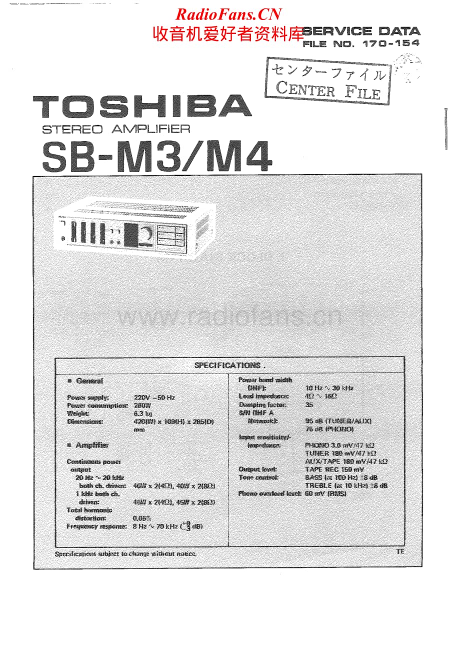 Toshiba-SB-M4-Service-Manual电路原理图.pdf_第1页