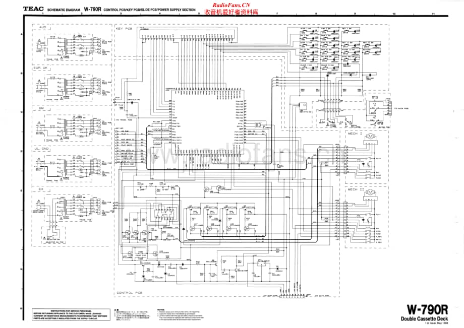 Teac-W-790R-Schematic电路原理图.pdf_第2页