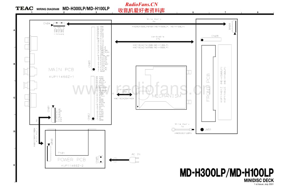 Teac-MD-H300LP-Schematic电路原理图.pdf_第2页