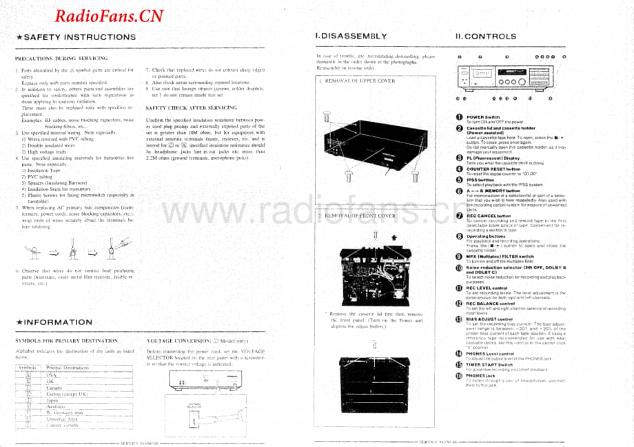 Akai-GX52-tape-sm维修电路图 手册.pdf_第2页