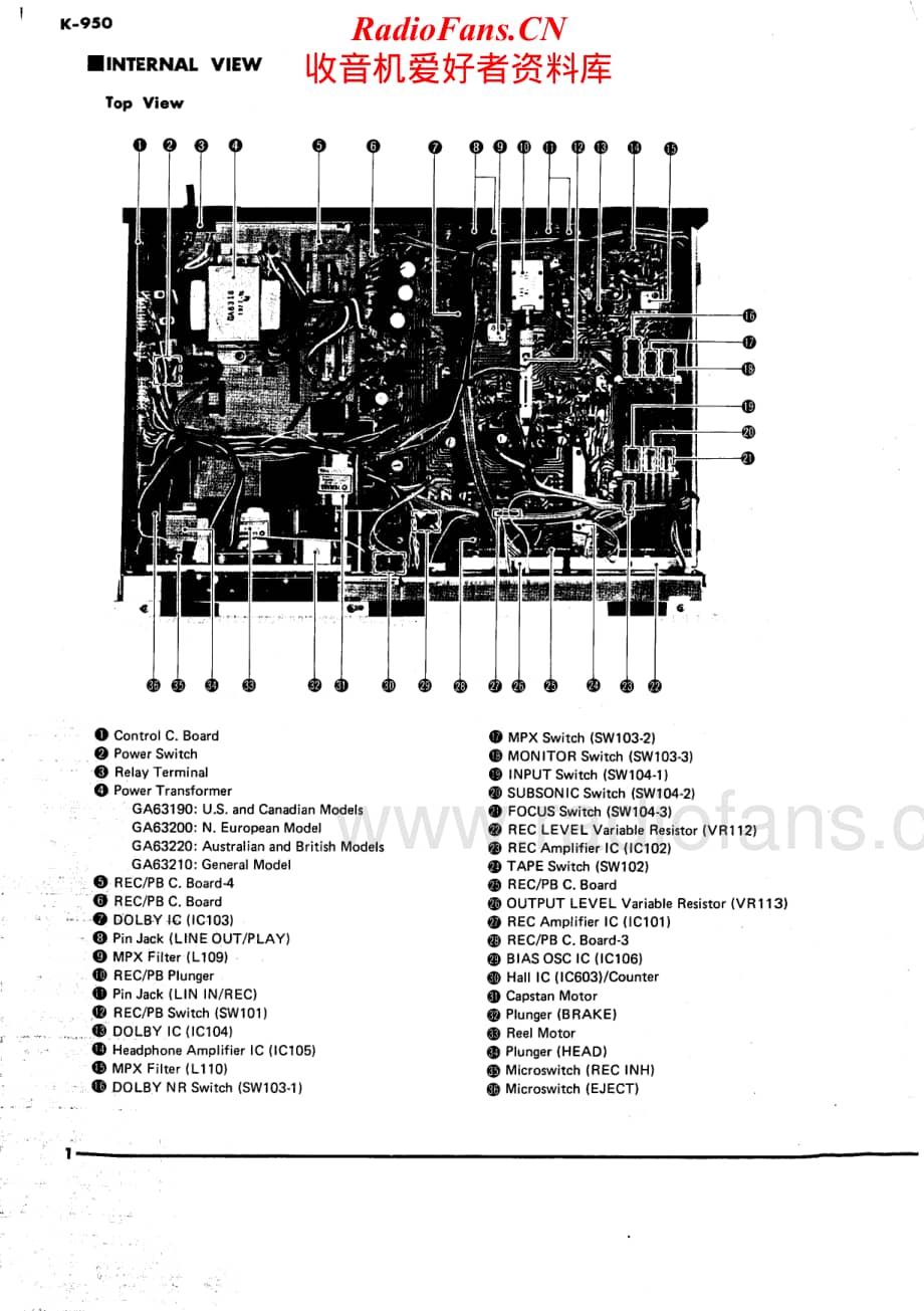 Yamaha-K-950-Service-Manual电路原理图.pdf_第2页