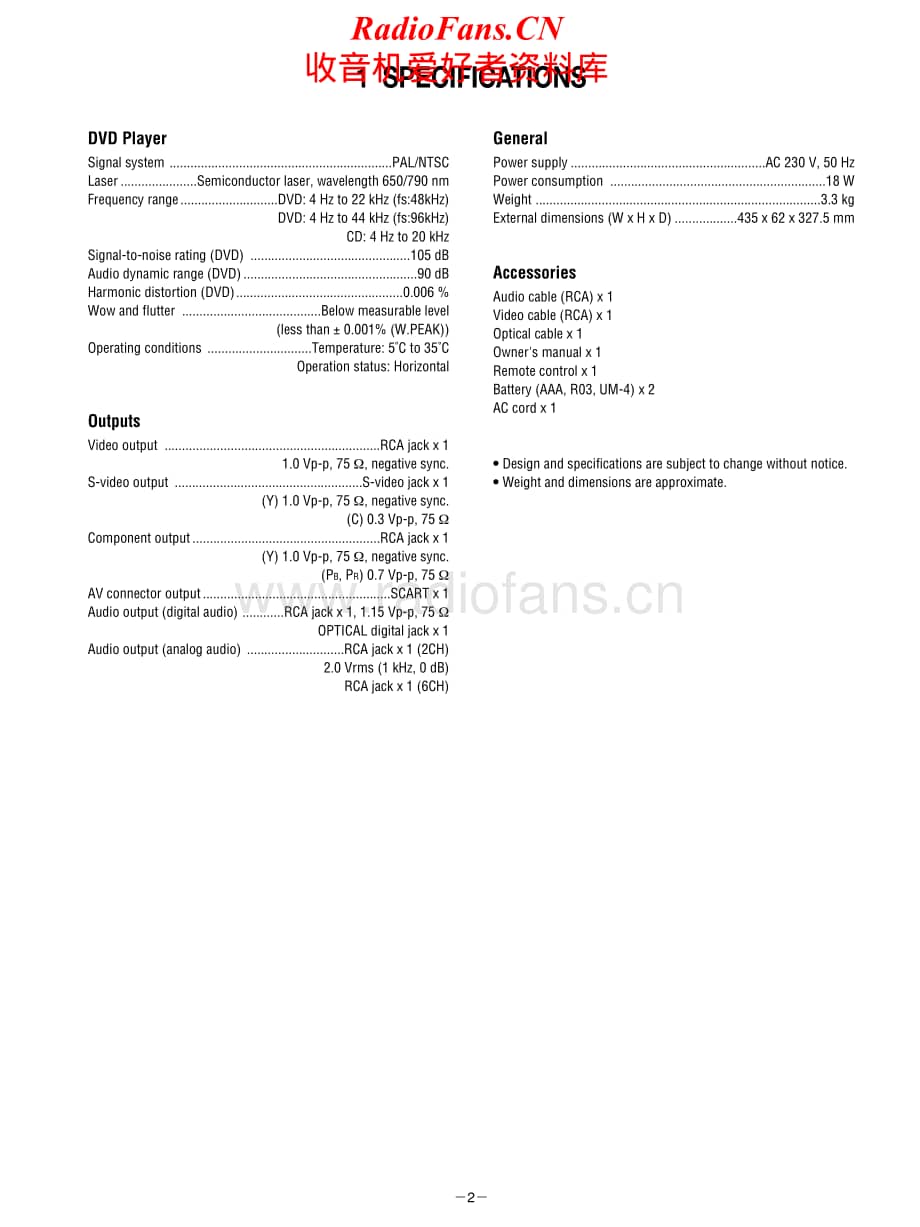 Teac-DV-7D-Service-Manual电路原理图.pdf_第2页