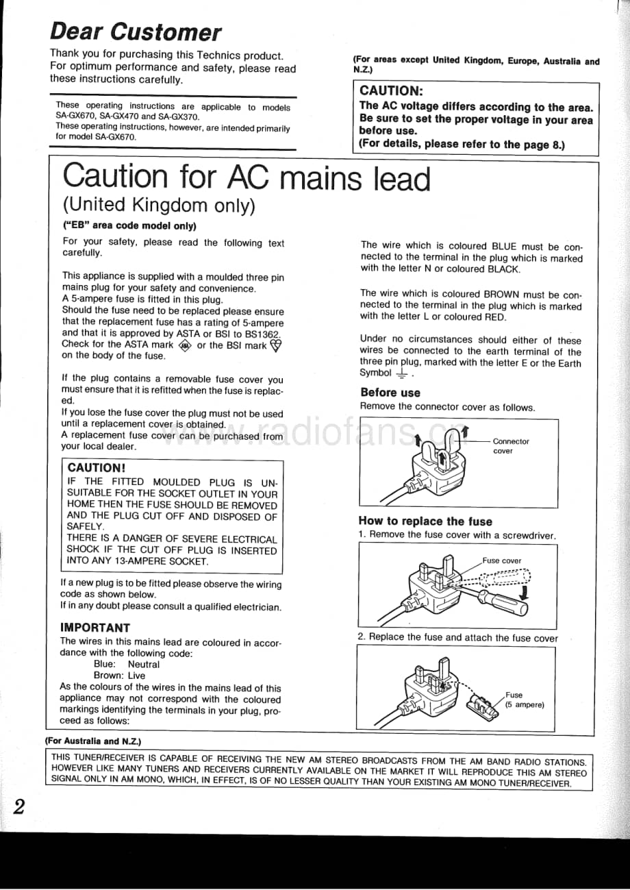 Technics-SAGX-370-470-670-Owners-Manual电路原理图.pdf_第2页