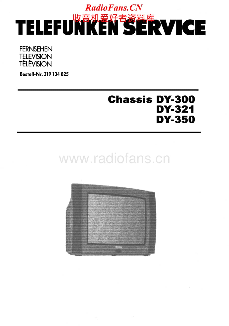 Telefunken-DY-321-Service-Manual电路原理图.pdf_第1页