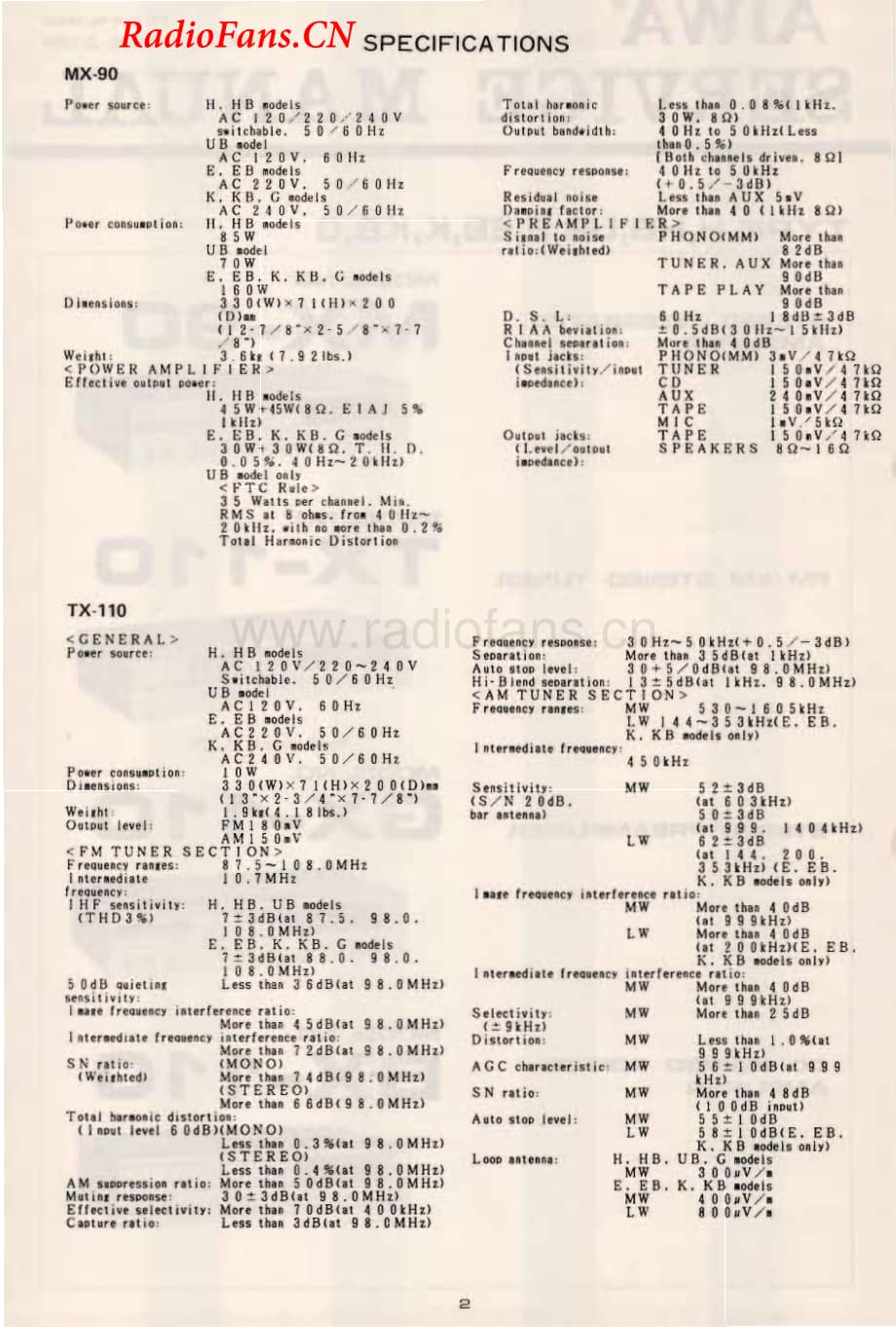 Aiwa-BX110-pwr-sm维修电路图 手册.pdf_第2页