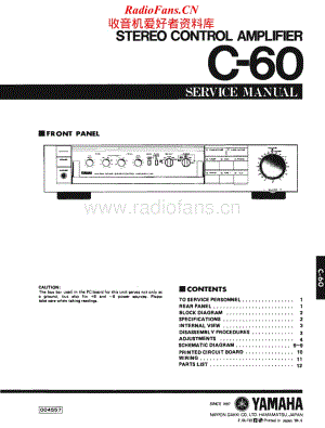 Yamaha-C-60-Service-Manual电路原理图.pdf