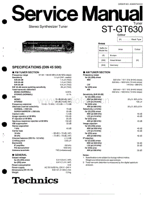 Technics-ST-GT-650-Service-Manual电路原理图.pdf