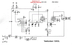 Telefunken-125-GL-Schematic电路原理图.pdf