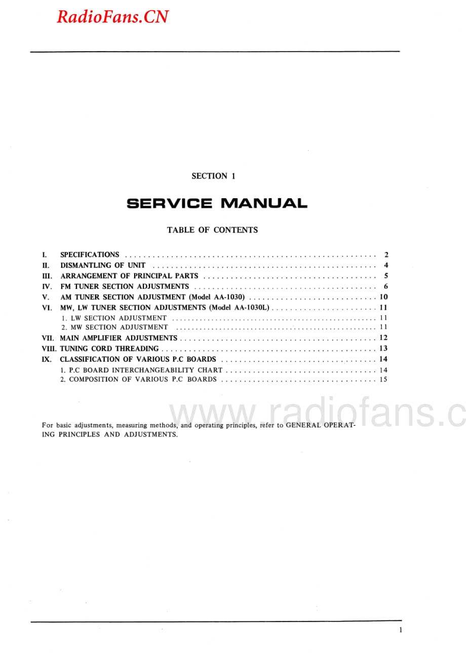 Akai-AA1030-rec-sm维修电路图 手册.pdf_第3页