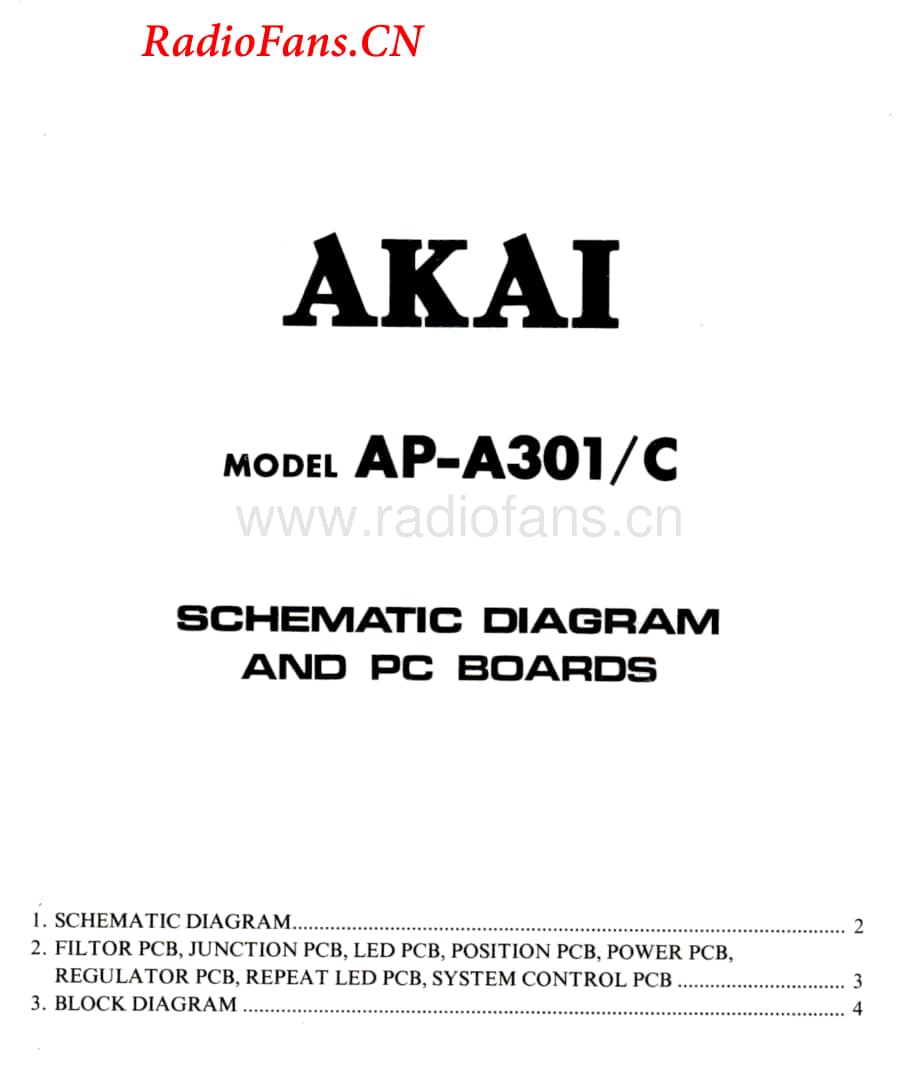 Akai-AP301C-tt-sch维修电路图 手册.pdf_第1页