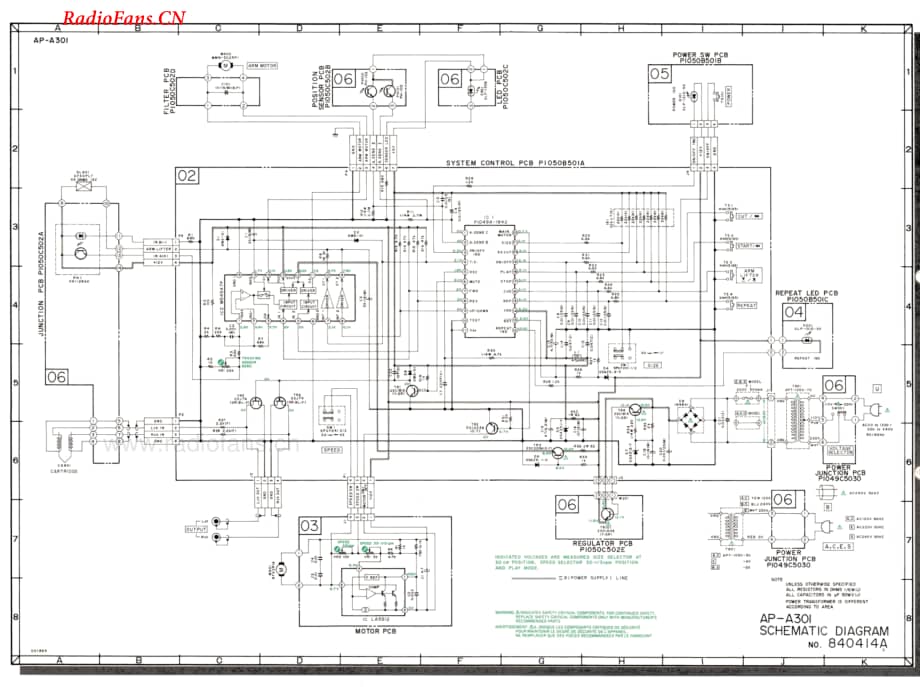 Akai-AP301C-tt-sch维修电路图 手册.pdf_第2页