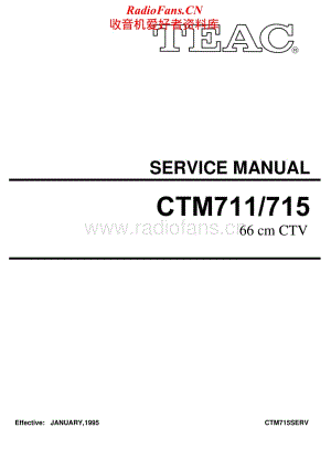 Teac-CT-M711-Service-Manual电路原理图.pdf
