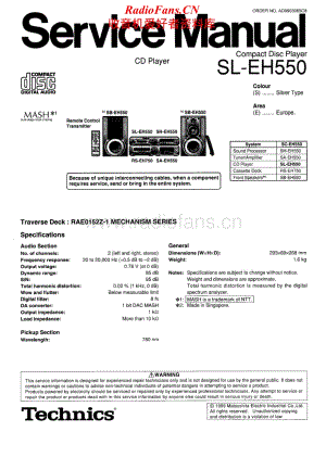 Technics-SLEH-550-Service-Manual电路原理图.pdf