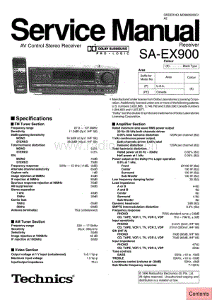 Technics-SAEX-900-Service-Manual电路原理图.pdf