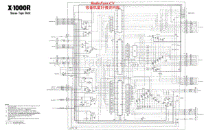 Teac-X-1000R-Schematic电路原理图.pdf