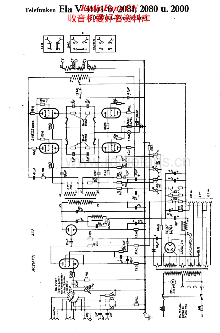 Telefunken-V2081-Schematic电路原理图.pdf_第1页