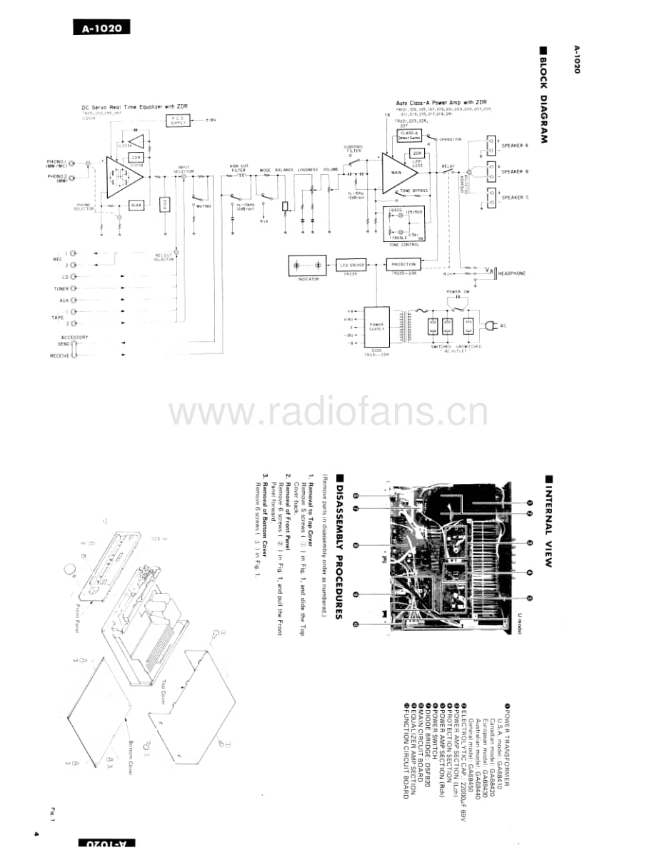 Yamaha-A-1020-Service-Manual电路原理图.pdf_第3页