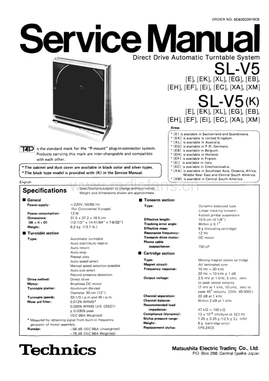 Technics-SLV-5-K-Service-Manual电路原理图.pdf_第3页