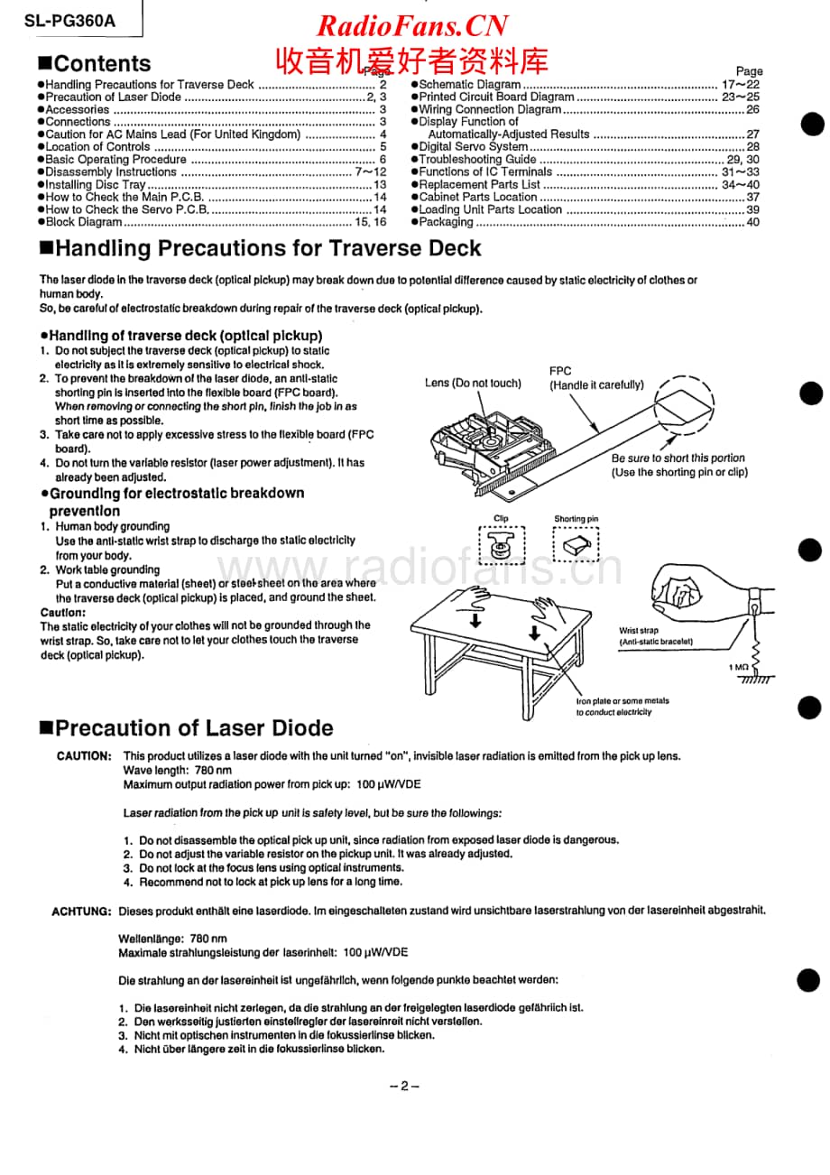 Technics-SLPG-360A-Service-Manual电路原理图.pdf_第2页