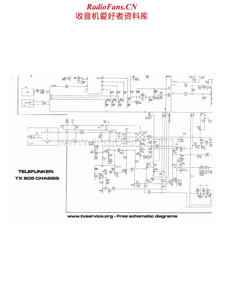 Telefunken-TX-805-Schematic电路原理图.pdf_第1页