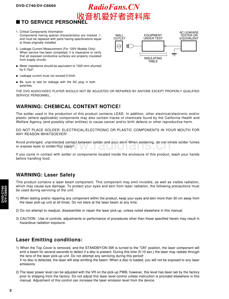 Yamaha-DVC-6660-Service-Manual电路原理图.pdf_第2页