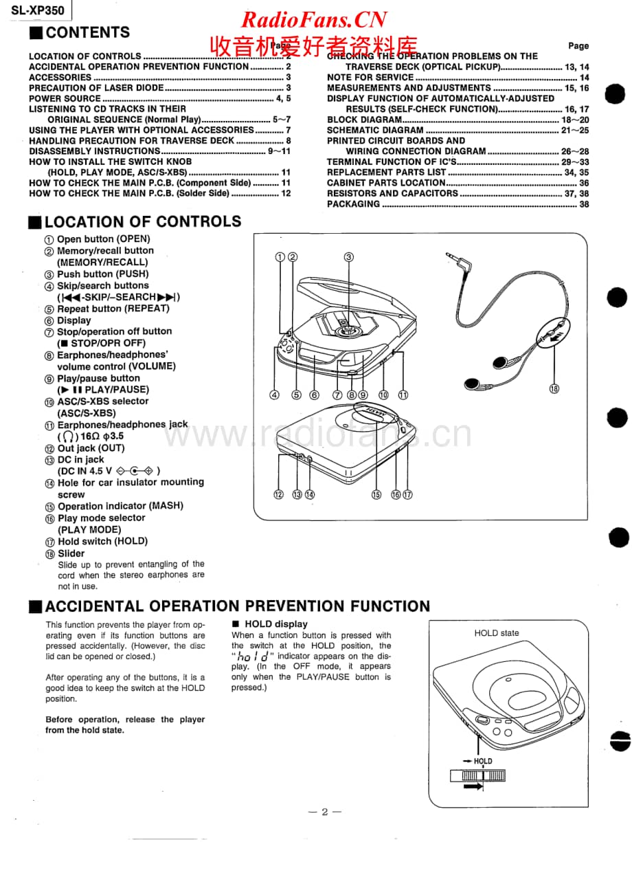 Technics-SLXP-350-Service-Manual电路原理图.pdf_第2页