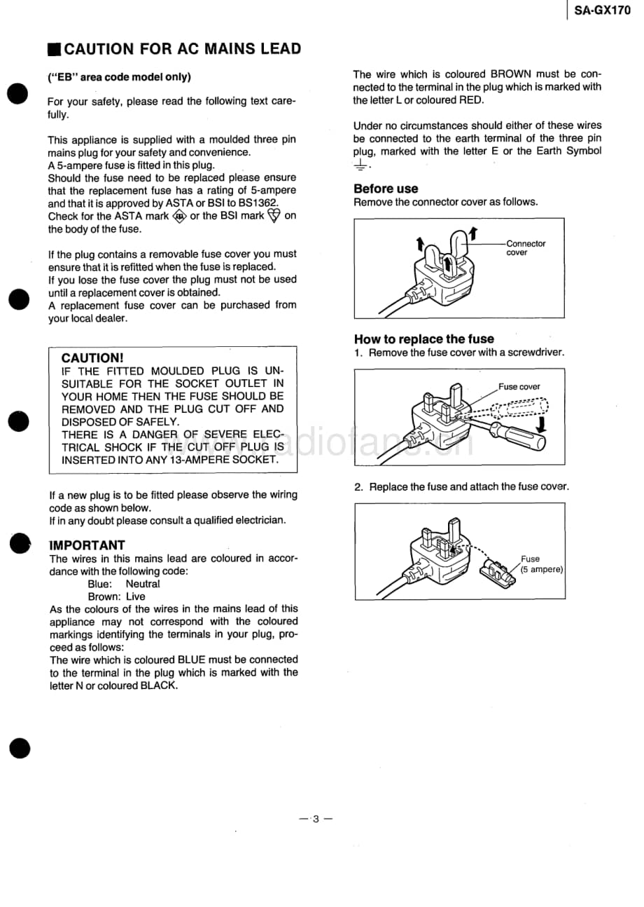 Technics-SAEX-170-Service-Manual电路原理图.pdf_第3页